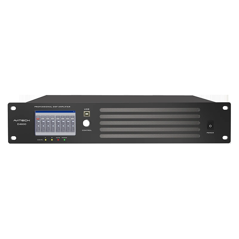 4CH 600W DANTE DSP 앰프
