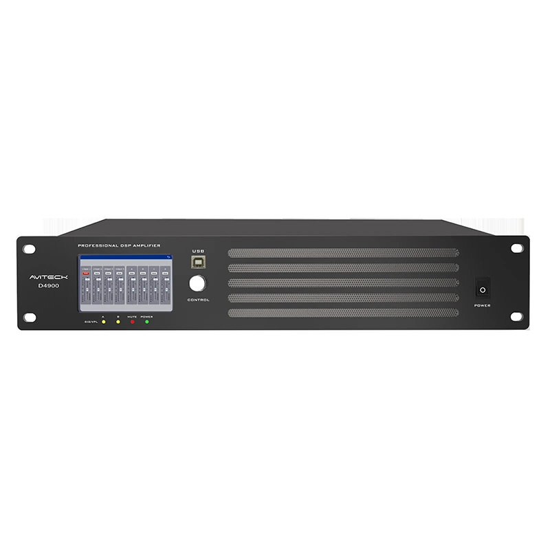 4CH 900W DANTE DSP 앰프